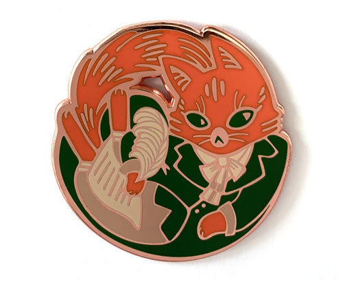 Alexander Hameowlton Hard Enamel Pin
