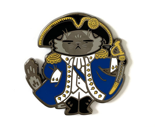 George Pawshington Hard Enamel Pin