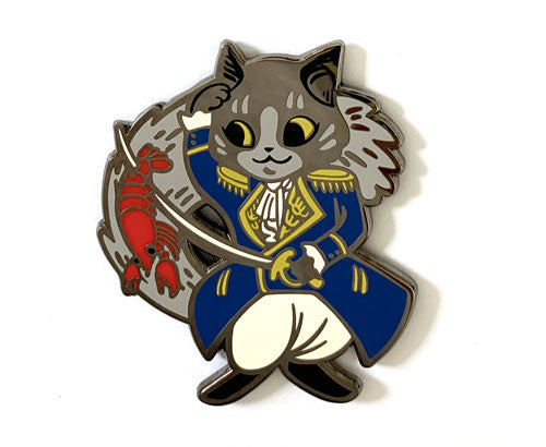 Meowquis de Lafayette Pin