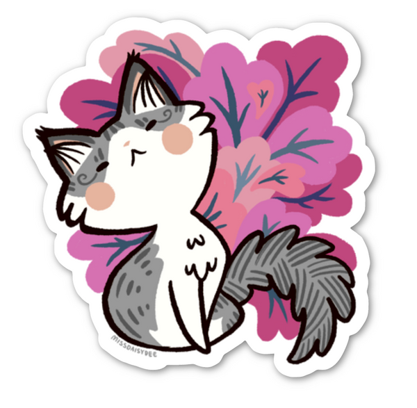 Cute vs Shadow Trinket Sticker