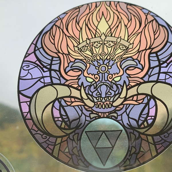 Power... Sage? "Stained Glass" Sticker