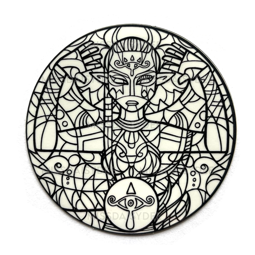 Shadow Sage "Stained Glass" Sticker