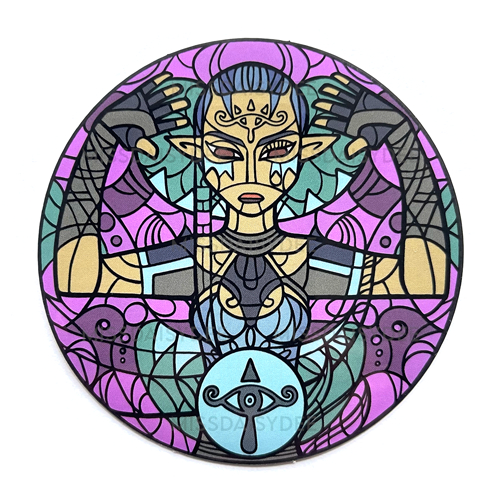 Shadow Sage "Stained Glass" Sticker