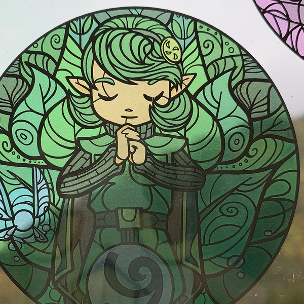 Forest Sage "Stained Glass" Sticker
