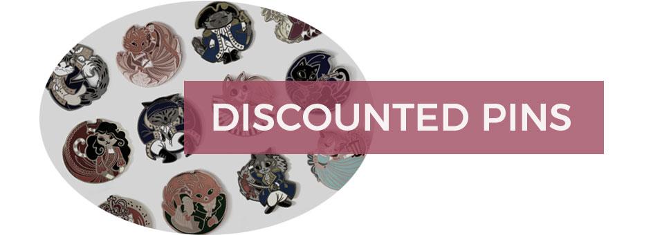 Buy seconds pins at a discount!